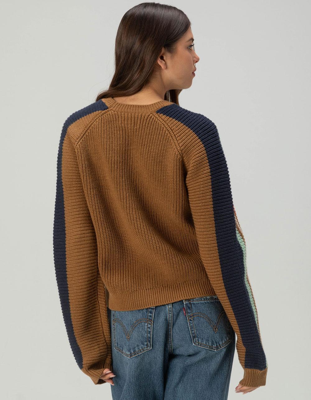 BRIXTON Racing Stripe Womens Sweater - MULTI Product Image