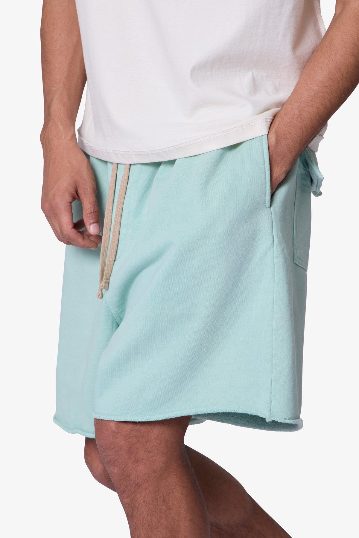 Oversized Sweatshorts - Seafoam Product Image