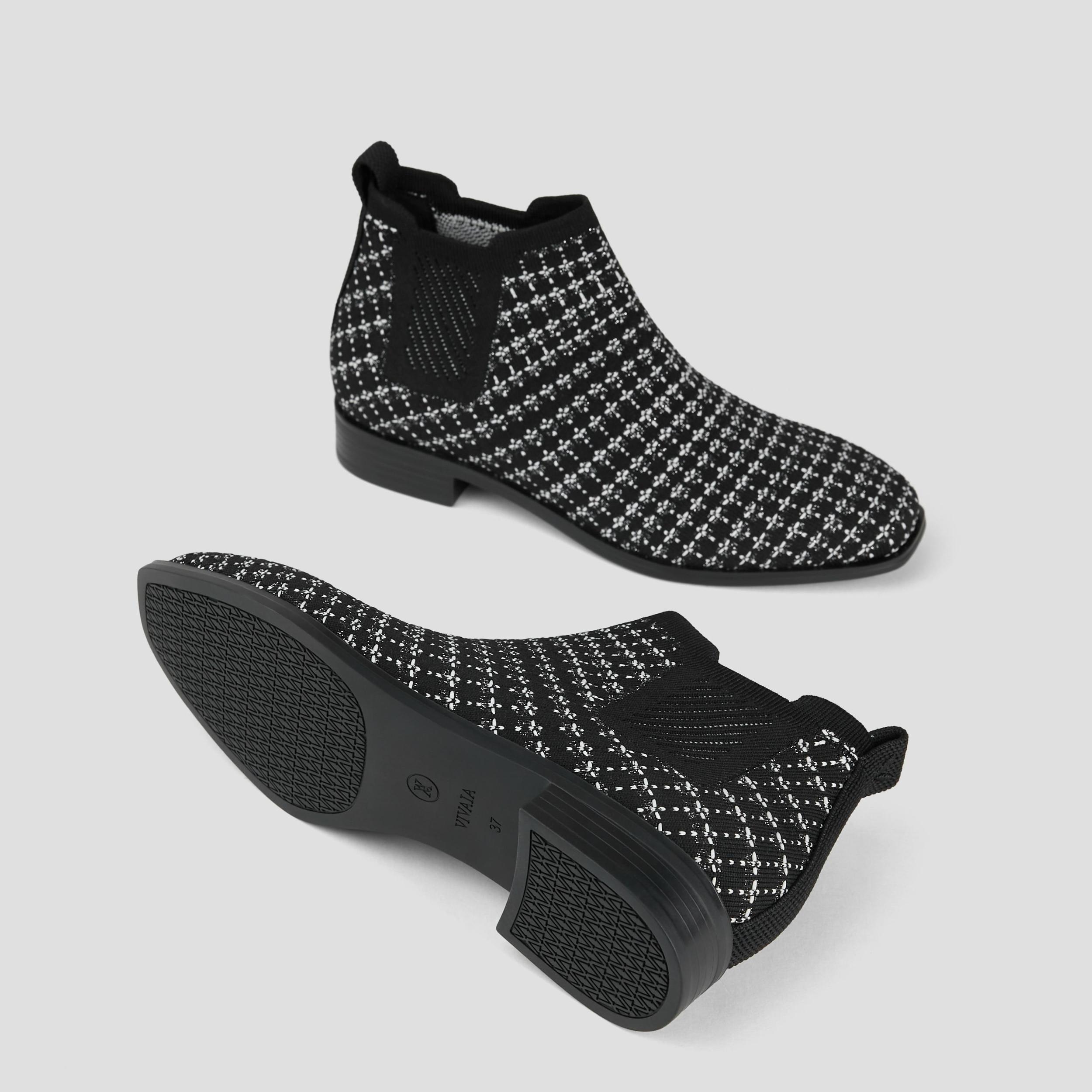 Square-Toe Water-Repellent Ankle Boots (Ryan Pro) Product Image
