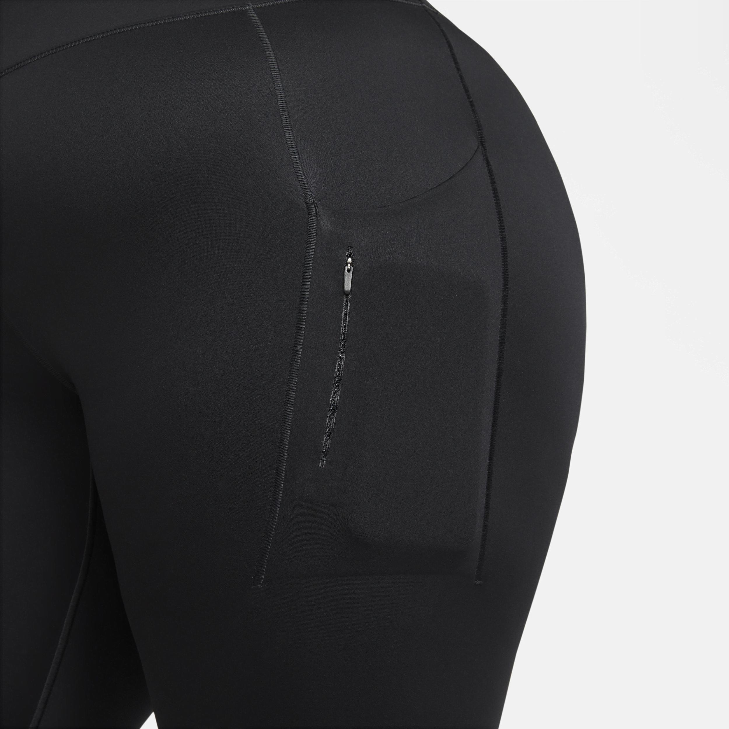Nike Women's Go Firm-Support High-Waisted 7/8 Leggings with Pockets (Plus Size) Product Image