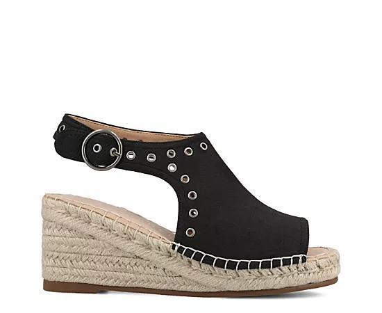 Journee Collection Womens Crisie Wedge Sandal Product Image