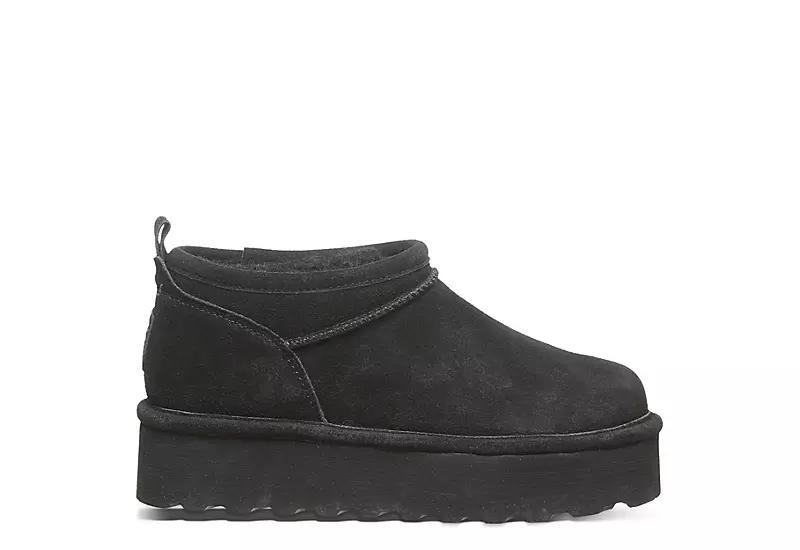 Bearpaw Retro Super Shorty Faux Suede Womens Boots Product Image