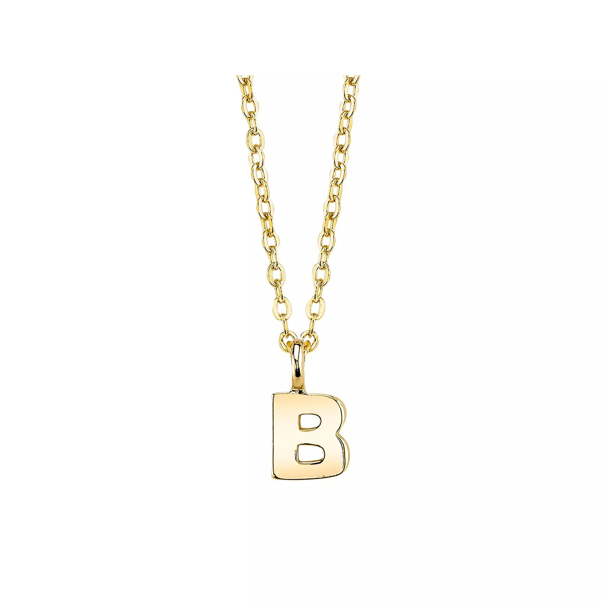1928 Initial Pendant Necklace, Womens Product Image