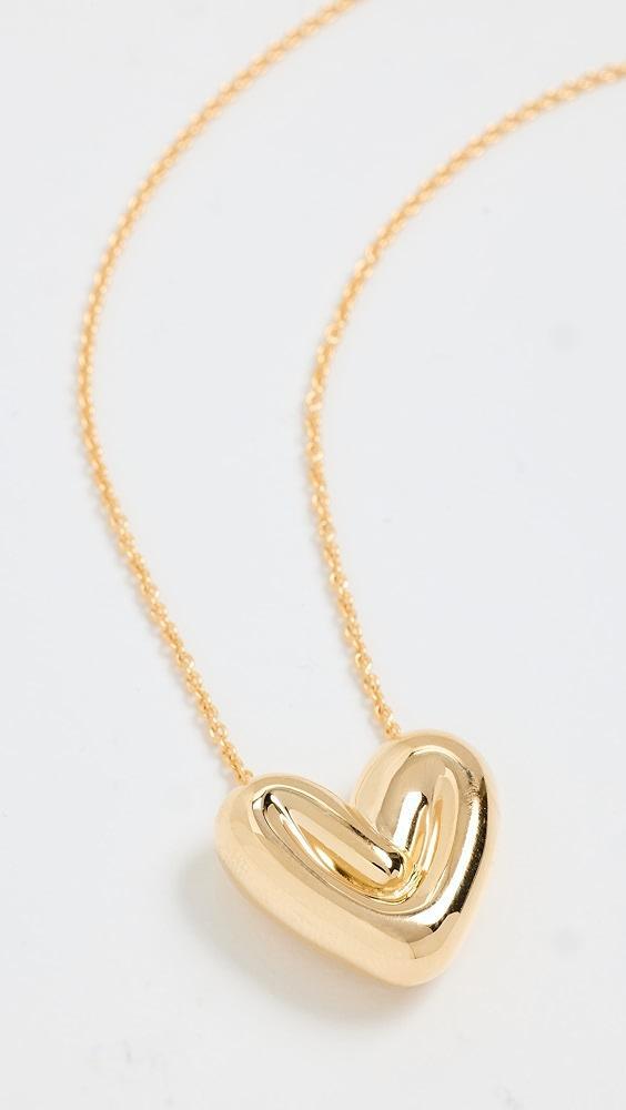 Missoma Puffy Heart Pendant Necklace | Shopbop Product Image