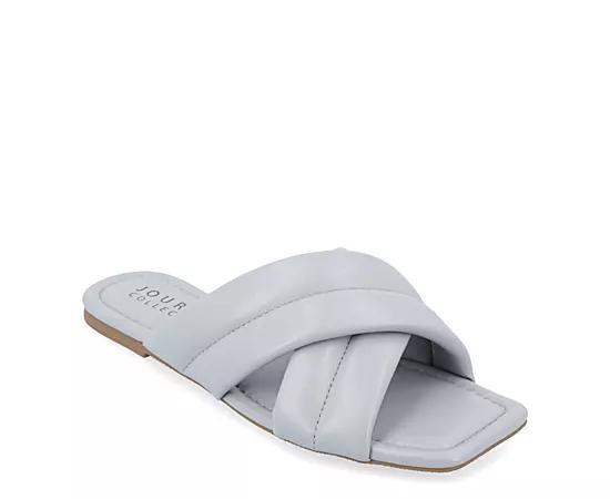 Journee Collection Womens Civyah Flat Sandal Product Image