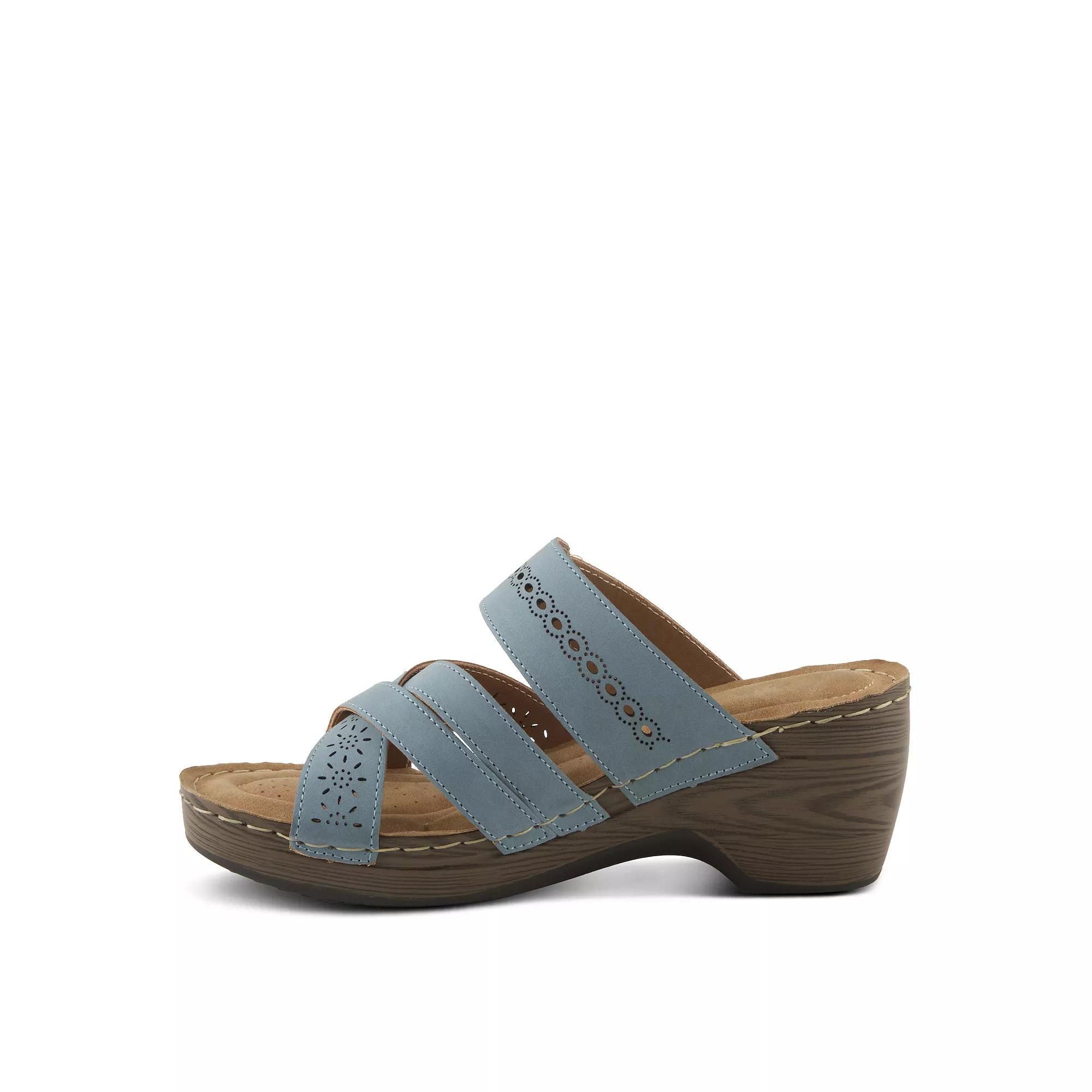 Patrizia Auratay Women's Heeled Sandals, Size: 39, Blue Blue Product Image