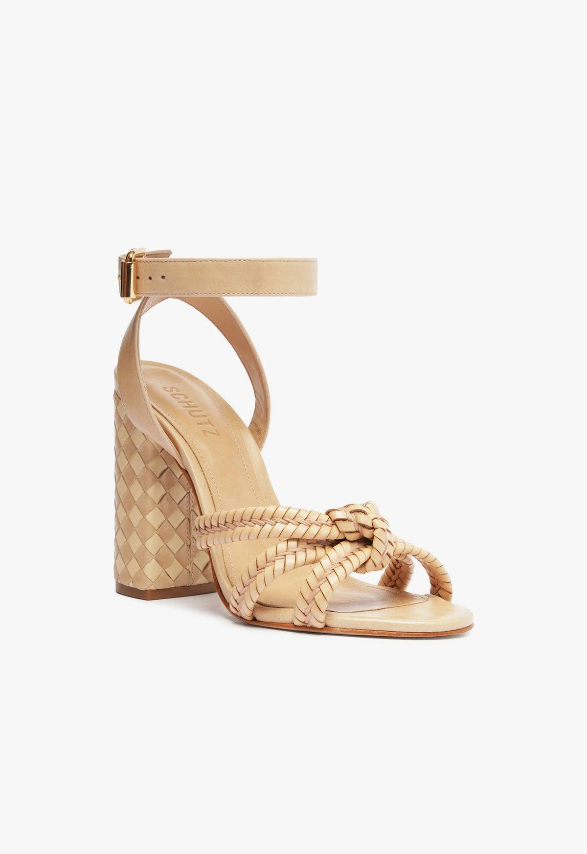 Kareena Woven Leather Sandal Product Image