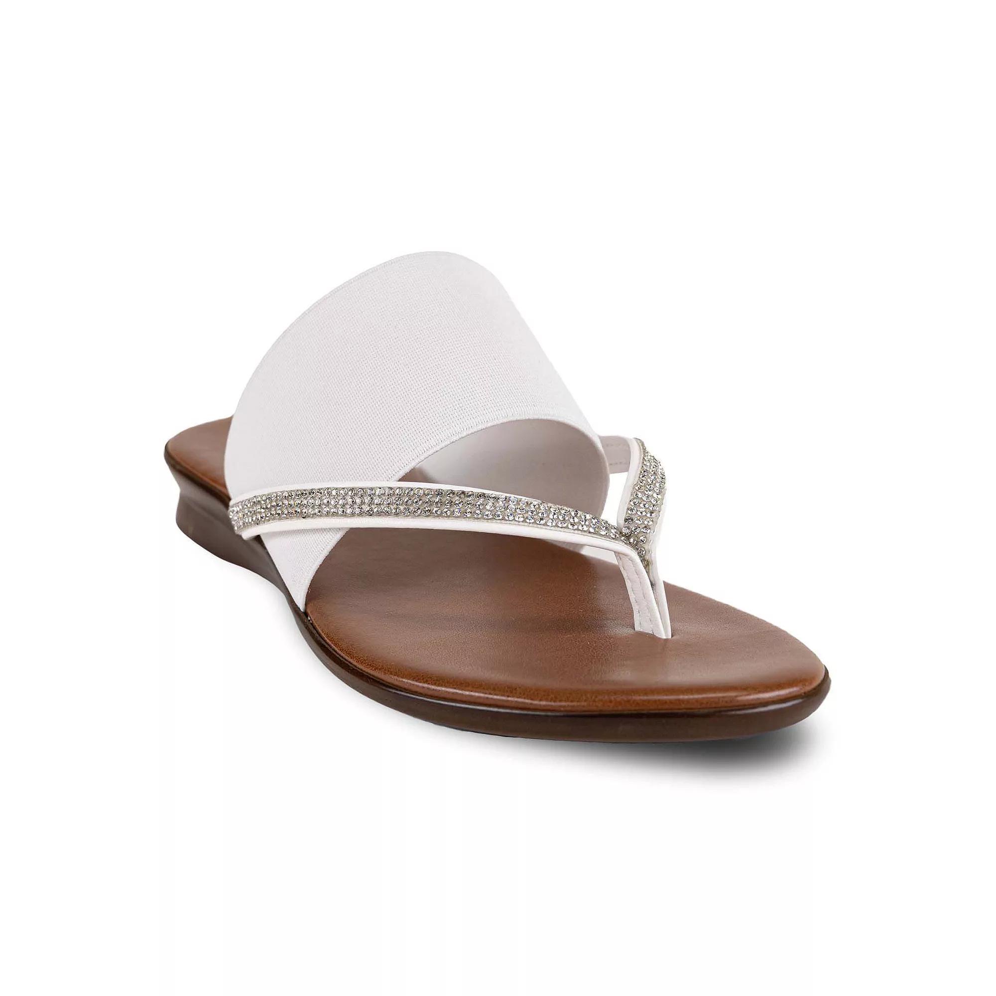 Italian Shoemakers Sorbi Women's Thong Sandals, Size: 9, Black Product Image