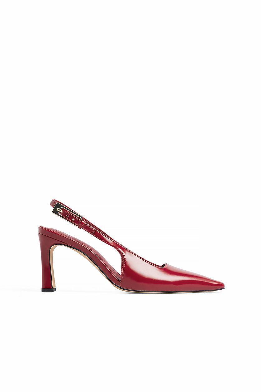 Squared Cut Slingback Pump Product Image