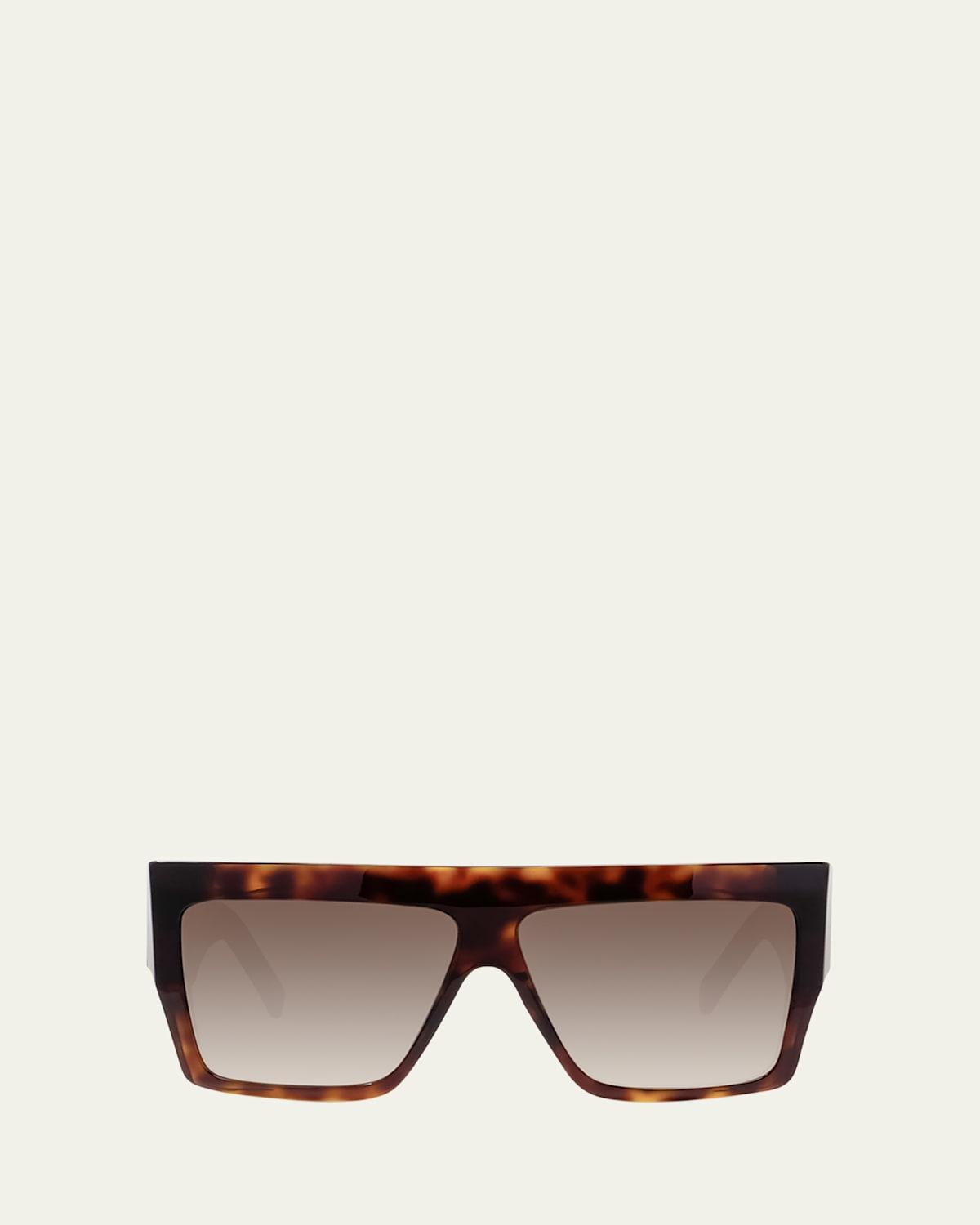 Chunky Rectangle Acetate Sunglasses Product Image
