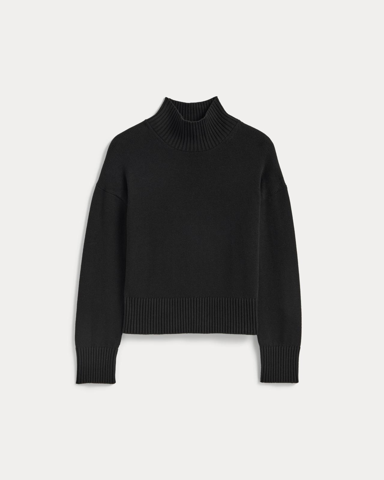 Womens Boxy Turtleneck in Everyday Cotton Sweater by Everlane Product Image