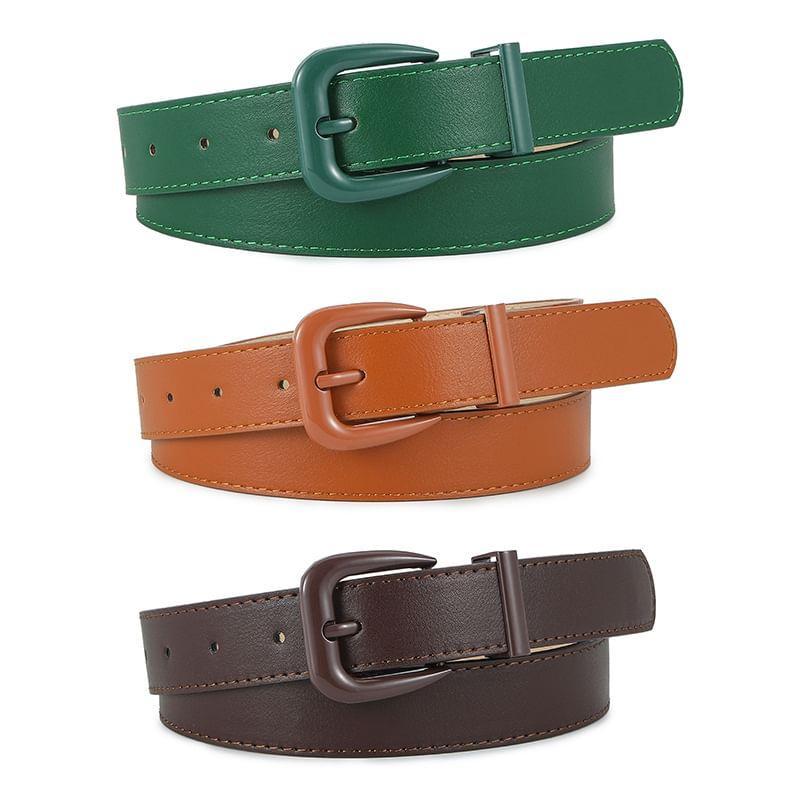 Faux Leather Belt Product Image