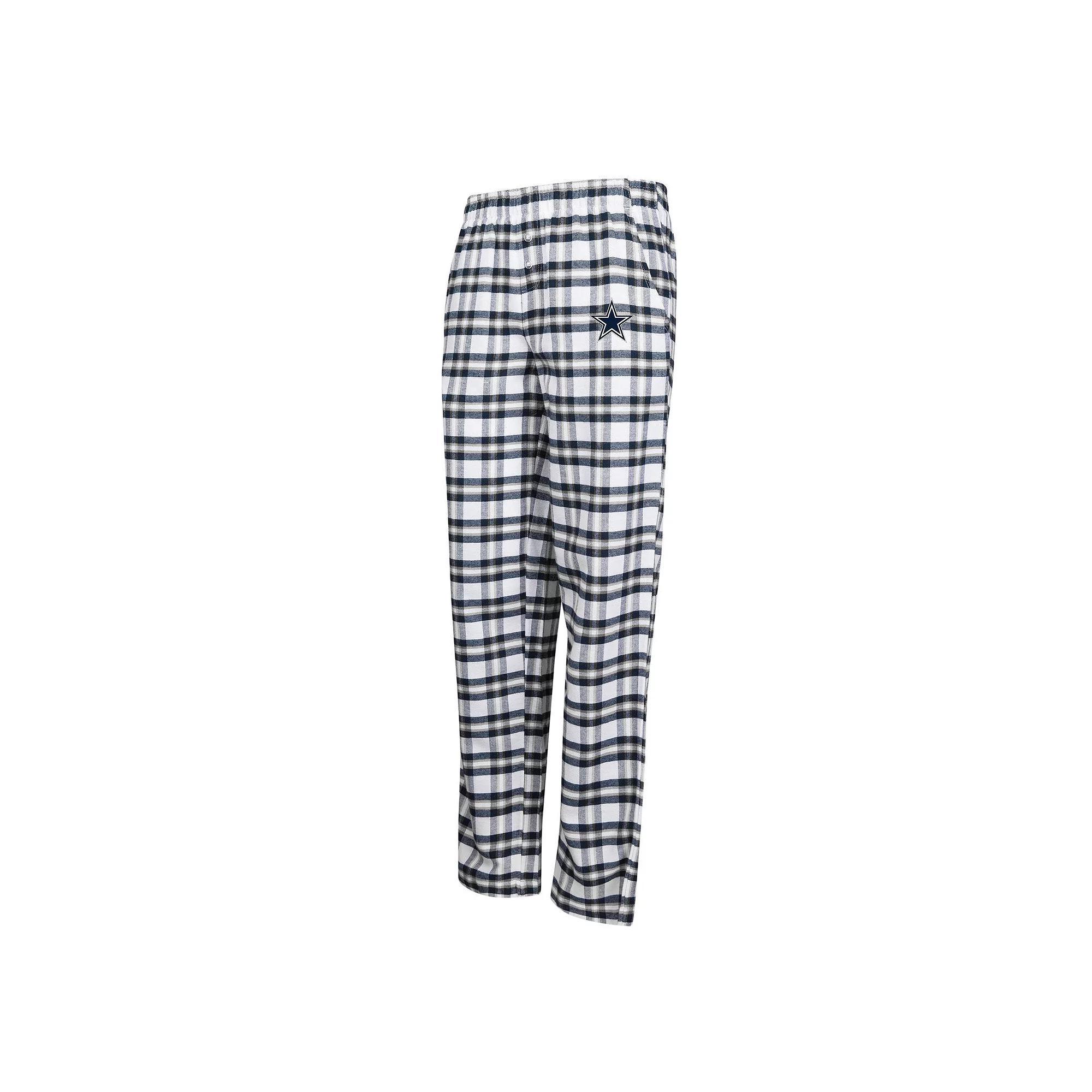 Women's Concepts Sport Navy Dallas Cowboys Sienna Sleep Flannel Pants, Size: XL, Blue Product Image