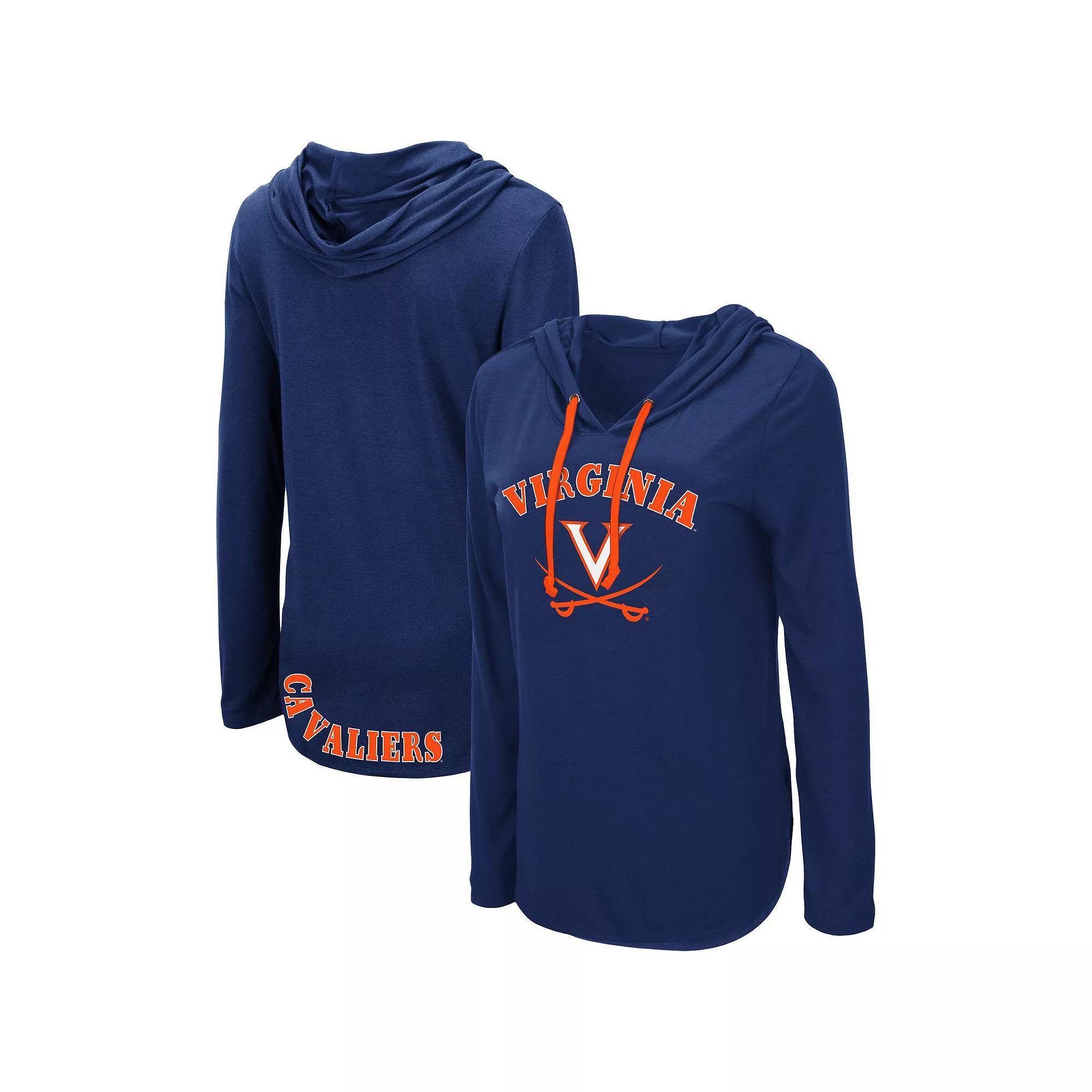 Women's Colosseum Blue UCLA Bruins My Lover Lightweight Hooded Long Sleeve T-Shirt, Size: XL Product Image