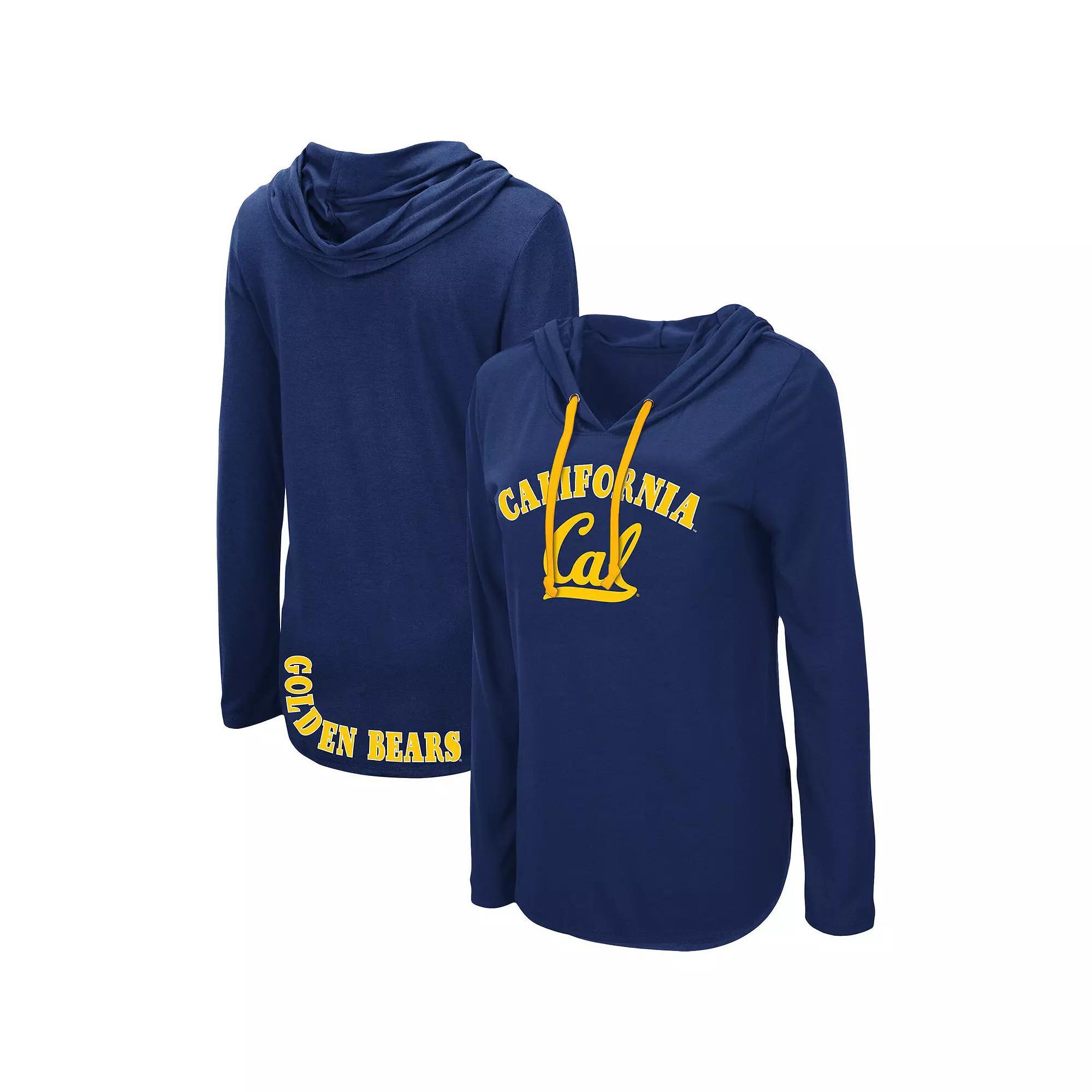 Womens Colosseum Cal Bears My Lover Hoodie Long Sleeve T-Shirt Blue Product Image