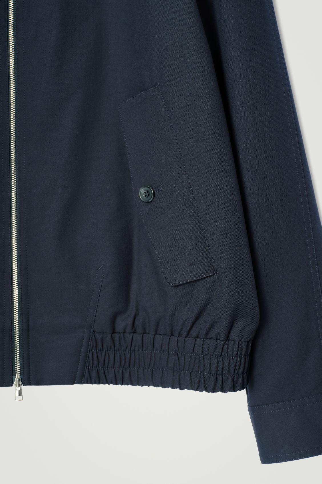 WATER-REPELLENT HARRINGTON JACKET Product Image