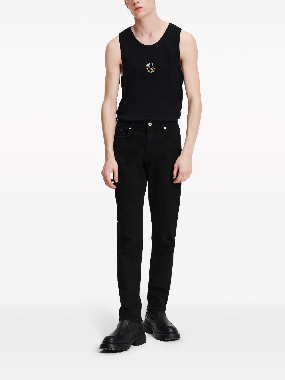 mid-rise slim-fit jeans Product Image
