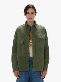 PATCHWORK OVERSHIRT in green | JW Anderson US  Product Image