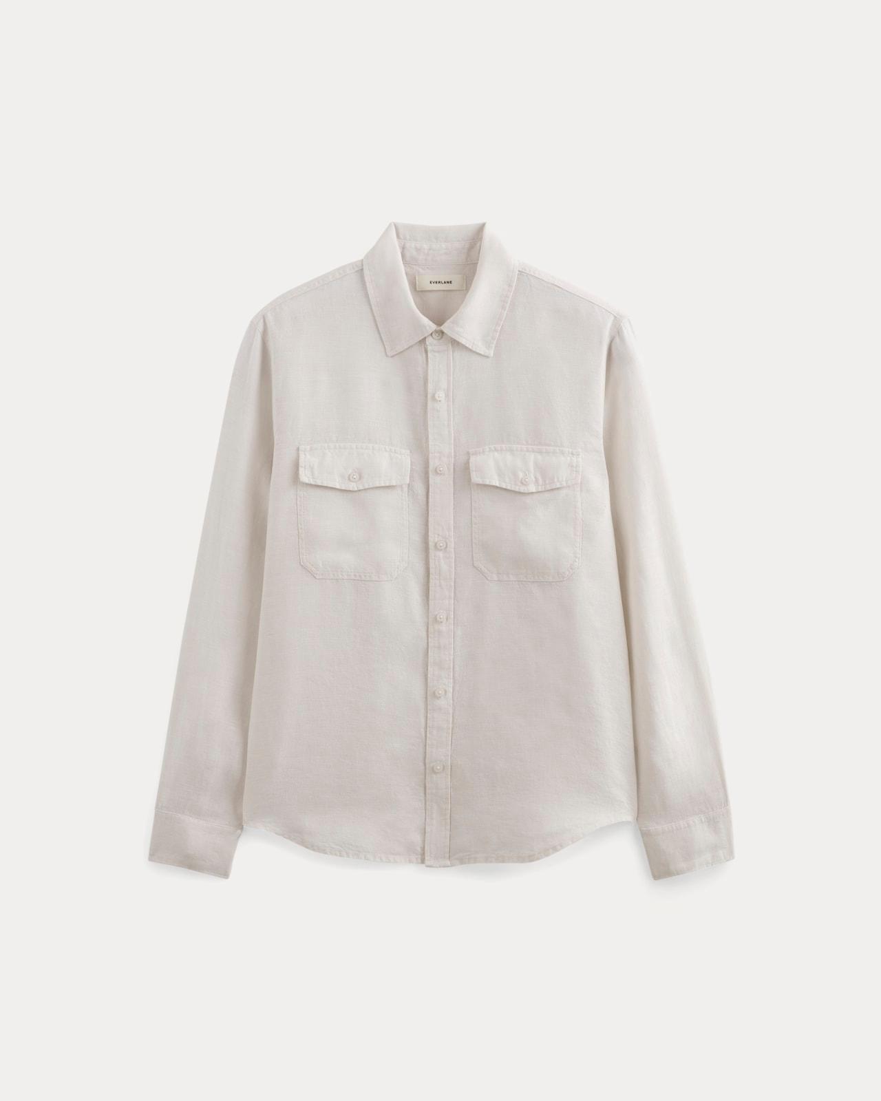 The Linen Utility Shirt Product Image