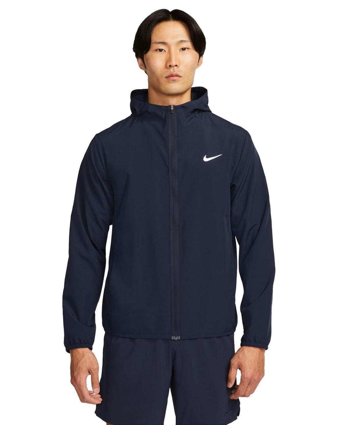 Men's Nike Dri-FIT Form Hooded Jacket, Size: XXL, Black Product Image