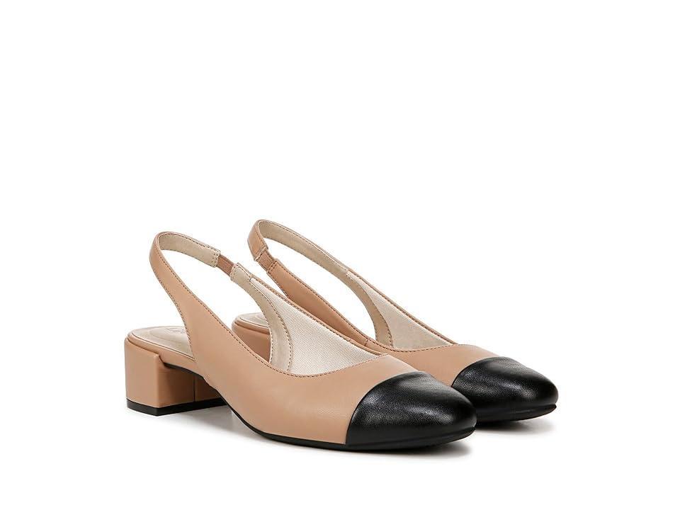 LifeStride Becoming Women's Slingback Pumps, Size: 9.5 Wide, Sienna Black Faux Product Image
