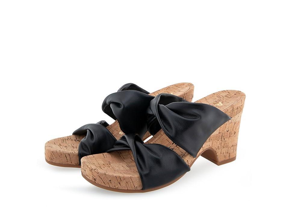 Aerosoles Mercer Women's Wedge Sandals, Size: 5 Medium, Soft Gold Pu Product Image