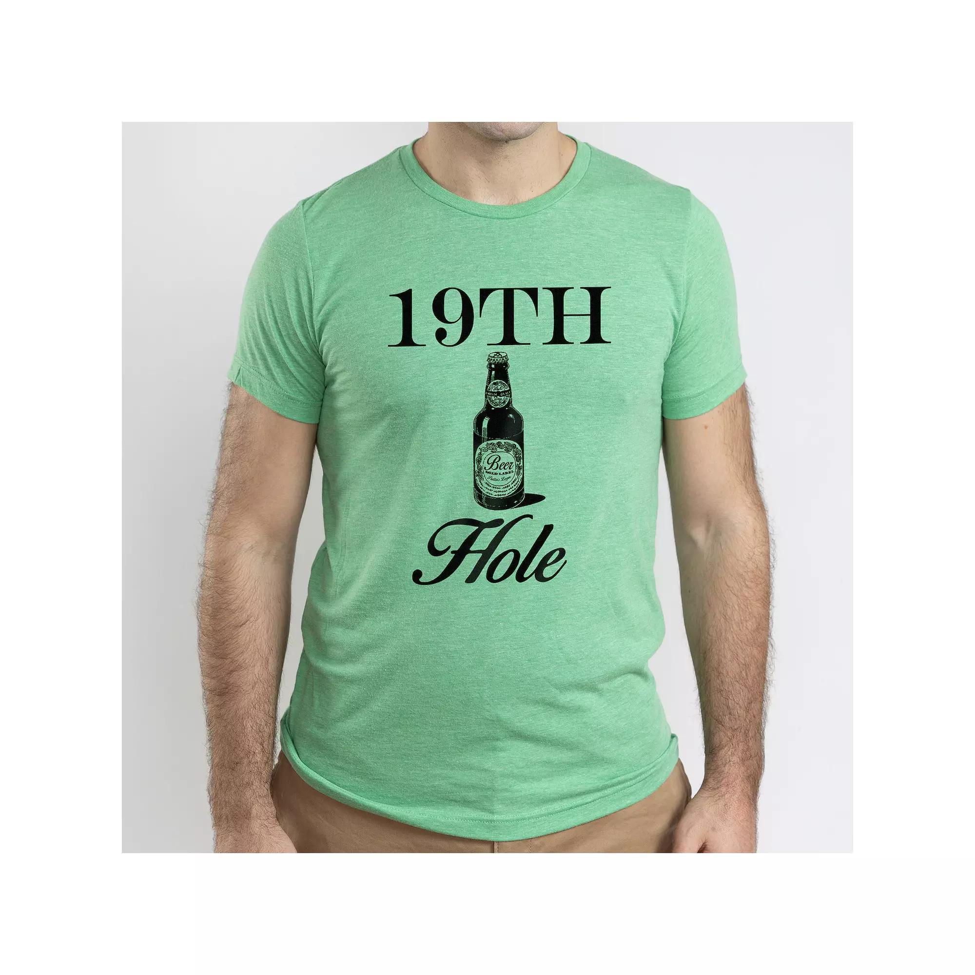 Men's SwingJuice Golf 19th Hole Beer T-Shirt, Size: Medium, Green Product Image