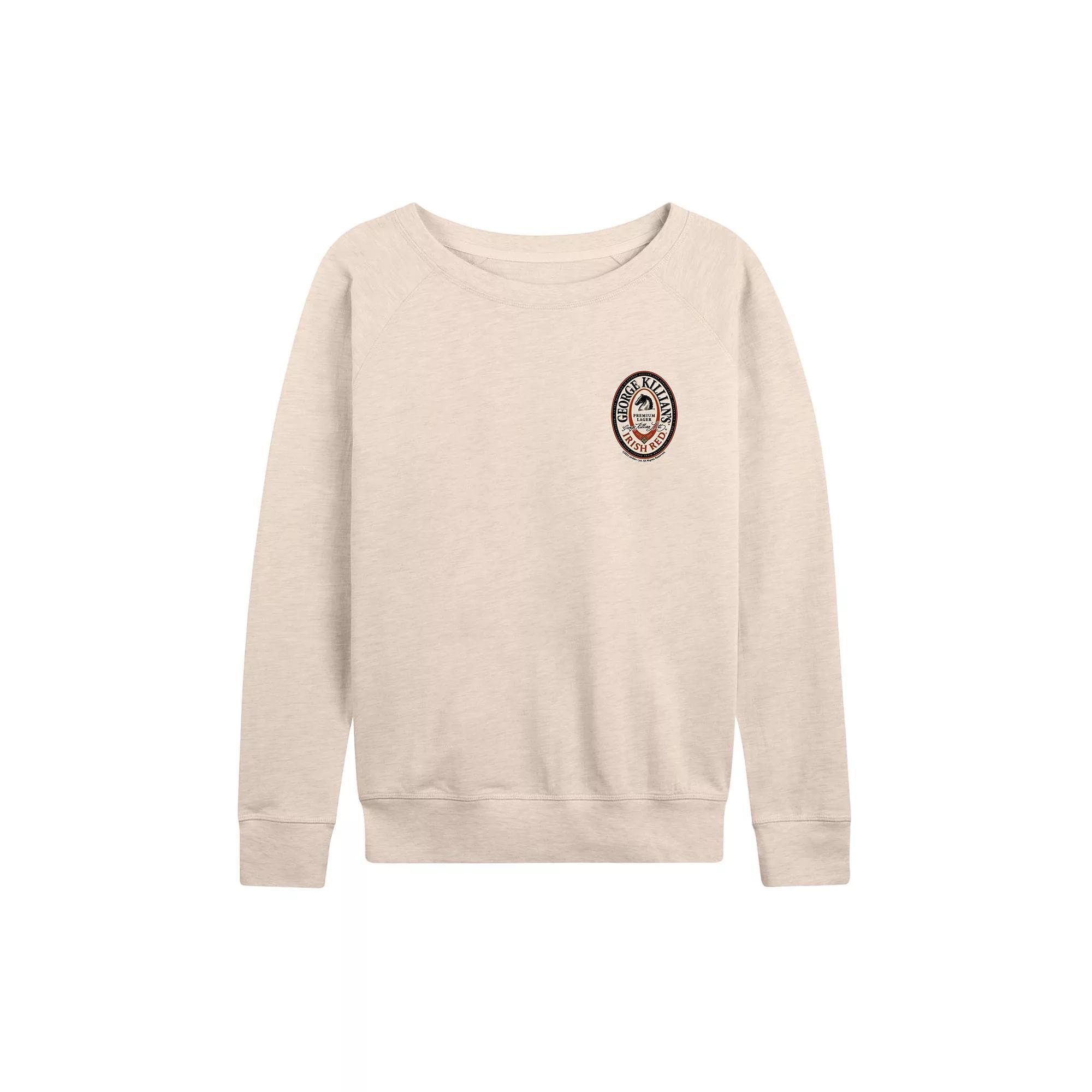 Womens Killians Premium Lager Logo French Terry Long Sleeve Tee Product Image