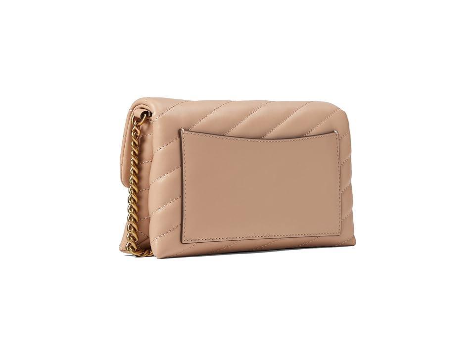 Womens Kira Chevron Leather Chain Wallet Product Image