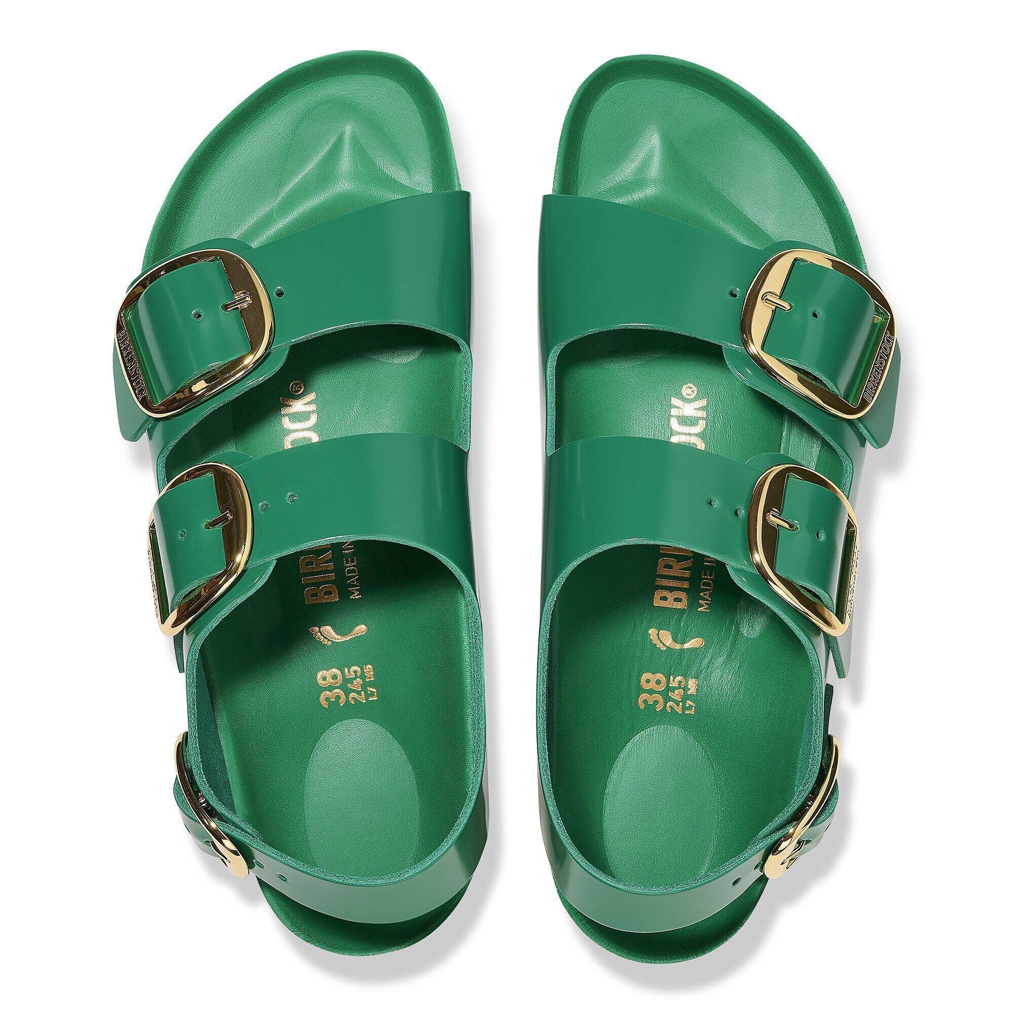 Milano Big Buckle Natural Leather Patent Product Image