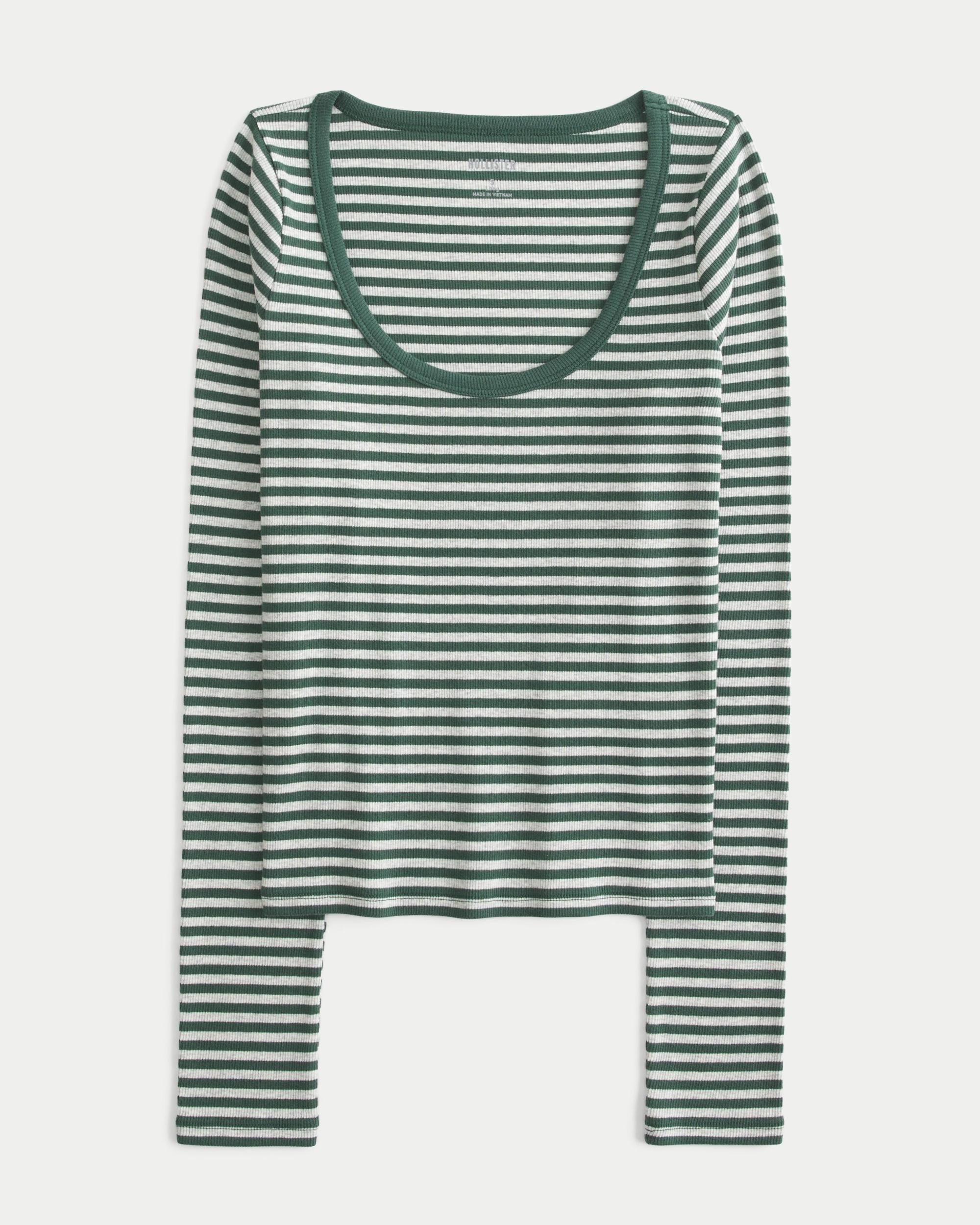 Ribbed Scoop Top Product Image