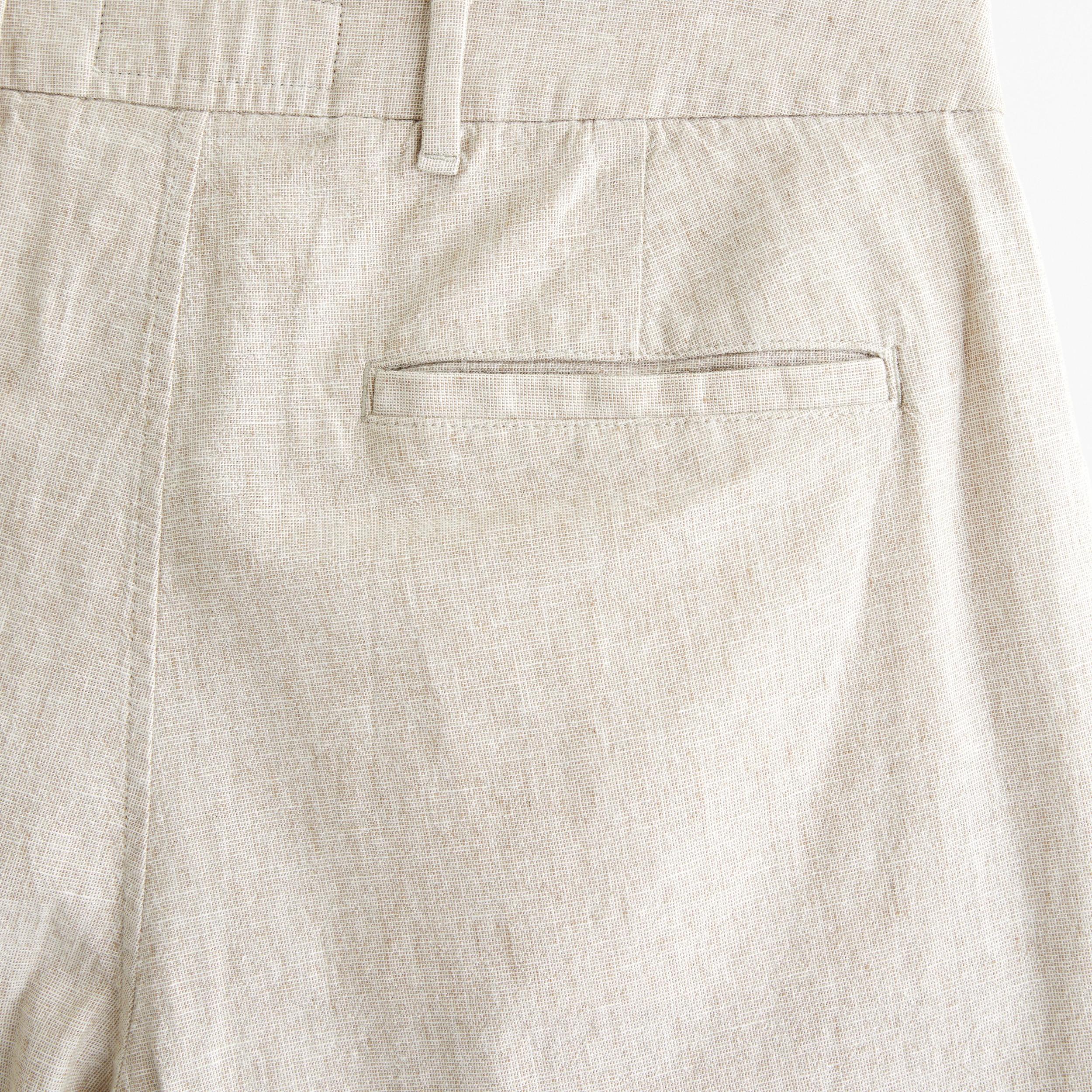 Baggy Linen-Blend Trouser Product Image