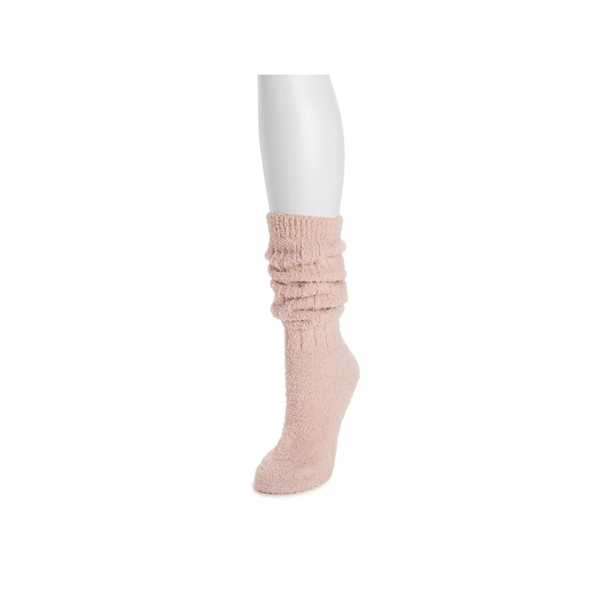 Womens MUK LUKS Slouch Sparkle Cozy Socks Product Image