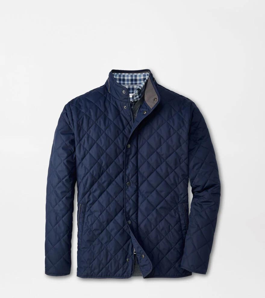 Mens Suffolk Quilted Coat Product Image
