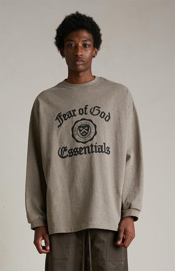 Fear of God Essentials Men's Heavy Long Sleeve T-Shirt - Product Image