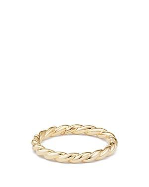 David Yurman Paveflex Ring in 18K Gold Product Image