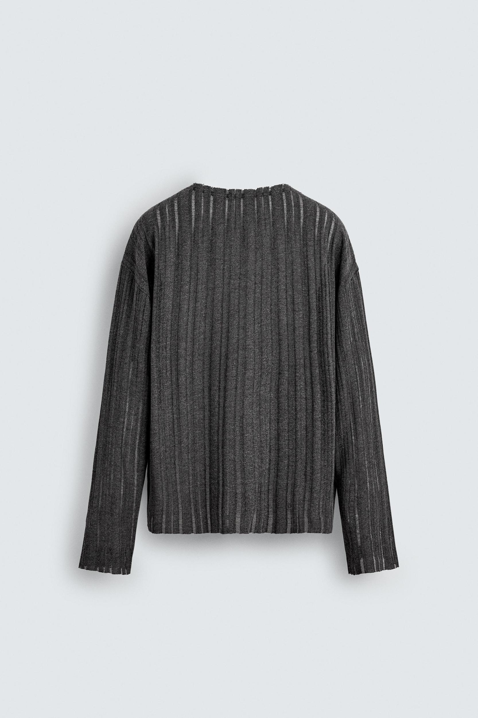 OPEN KNIT T-SHIRT Product Image