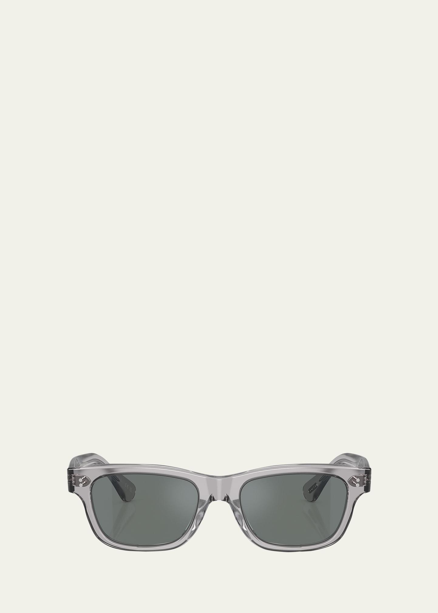 Mens Rosson Sun Acetate Rectangle Sunglasses Product Image