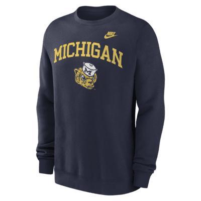 Men's Nike Navy Dallas Cowboys Club Pullover Sweatshirt, Size: 3XL, Blue Product Image