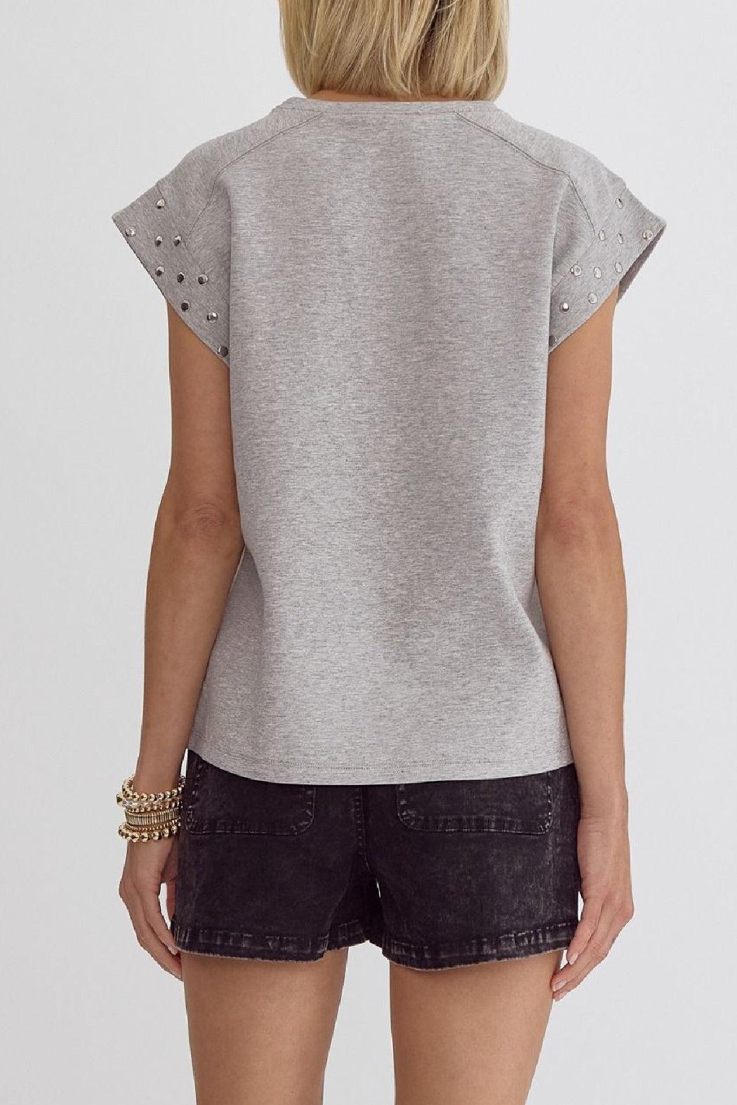 Stud Detail Top Product Image