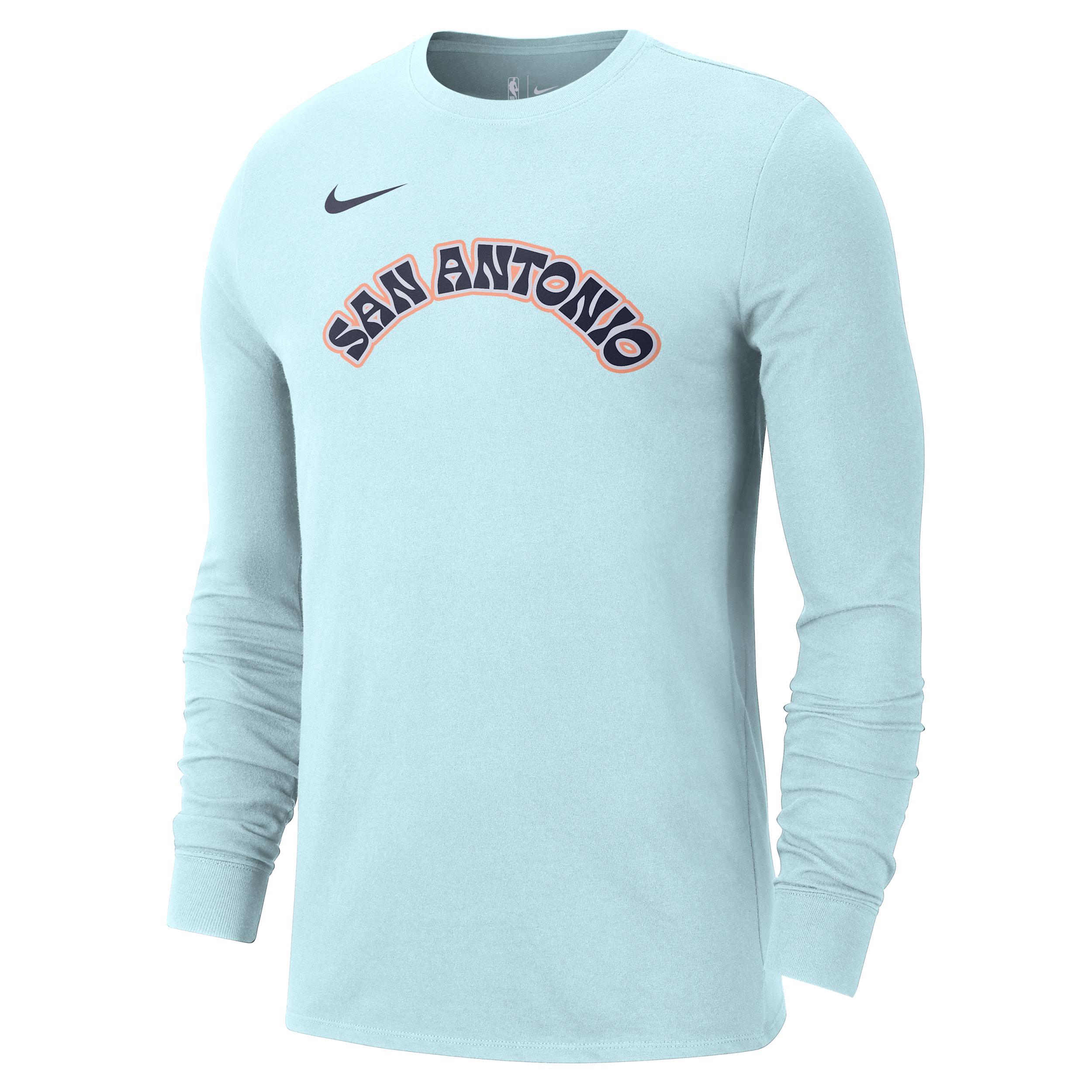 San Antonio Spurs Essential City Edition Nike Men's NBA Long-Sleeve T-Shirt Product Image