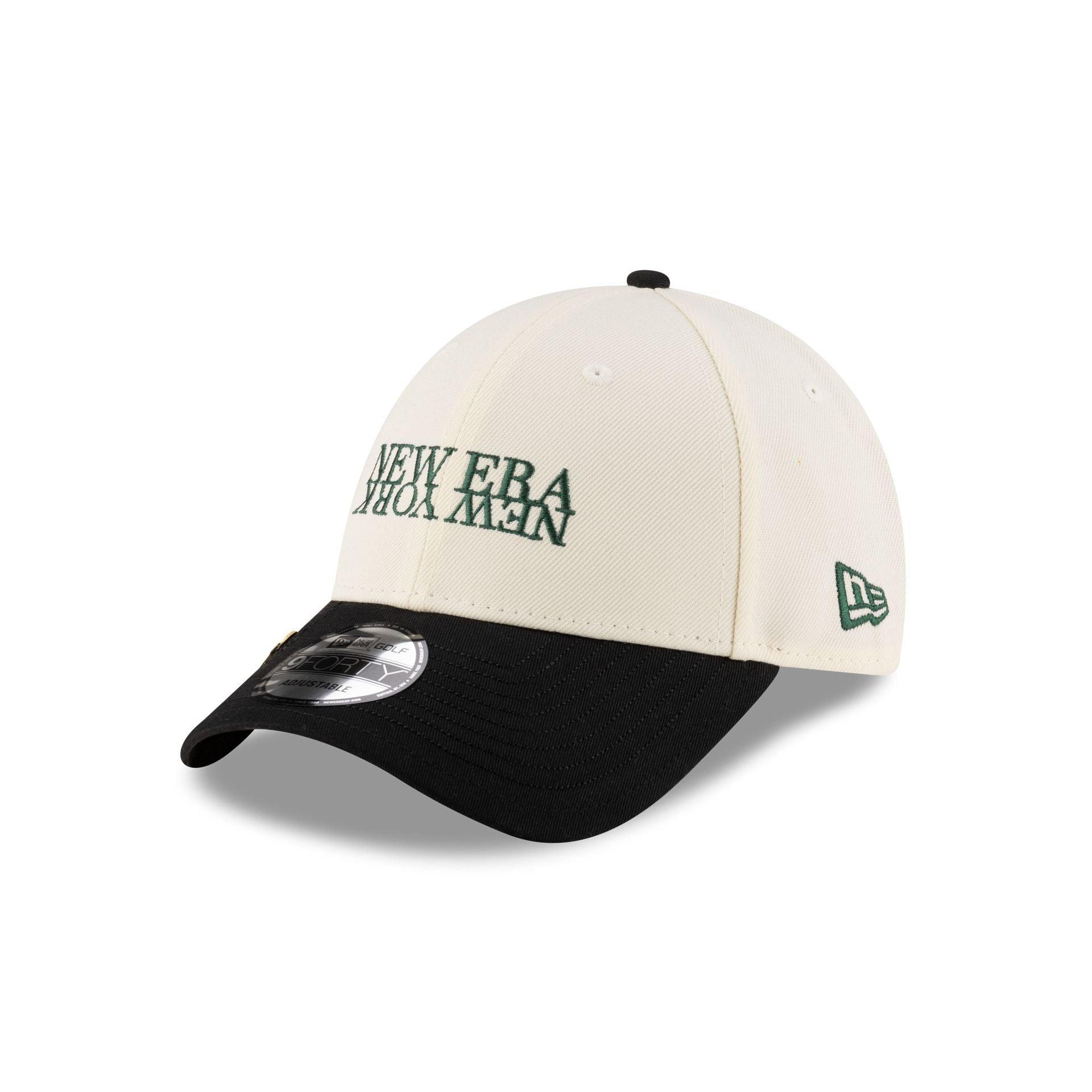New Era Cap Two-Tone Ballmarker Black 9FORTY Adjustable Hat Male Product Image
