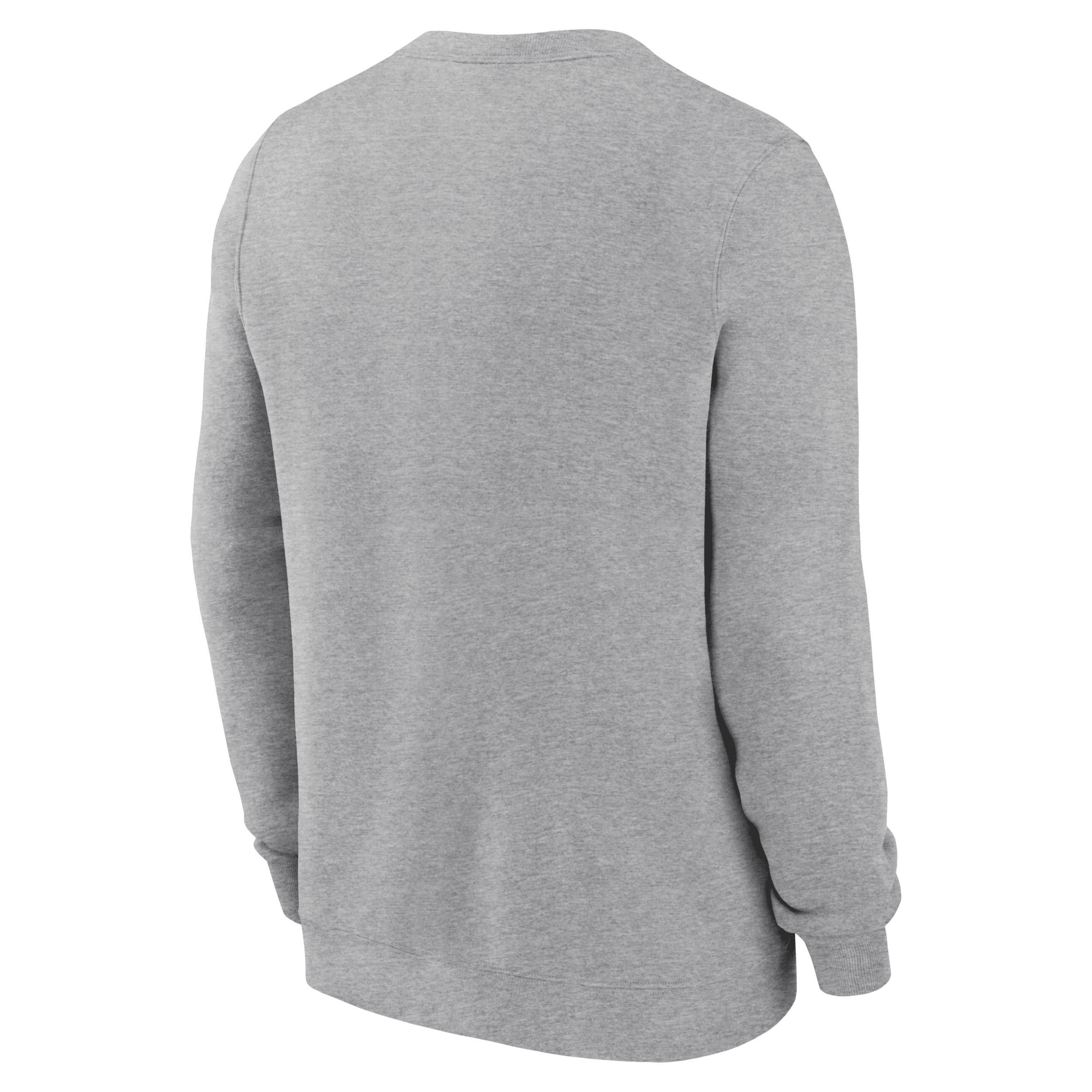 Michigan State Spartans Primetime Primary Stack Nike Men's College Pullover Crew Product Image