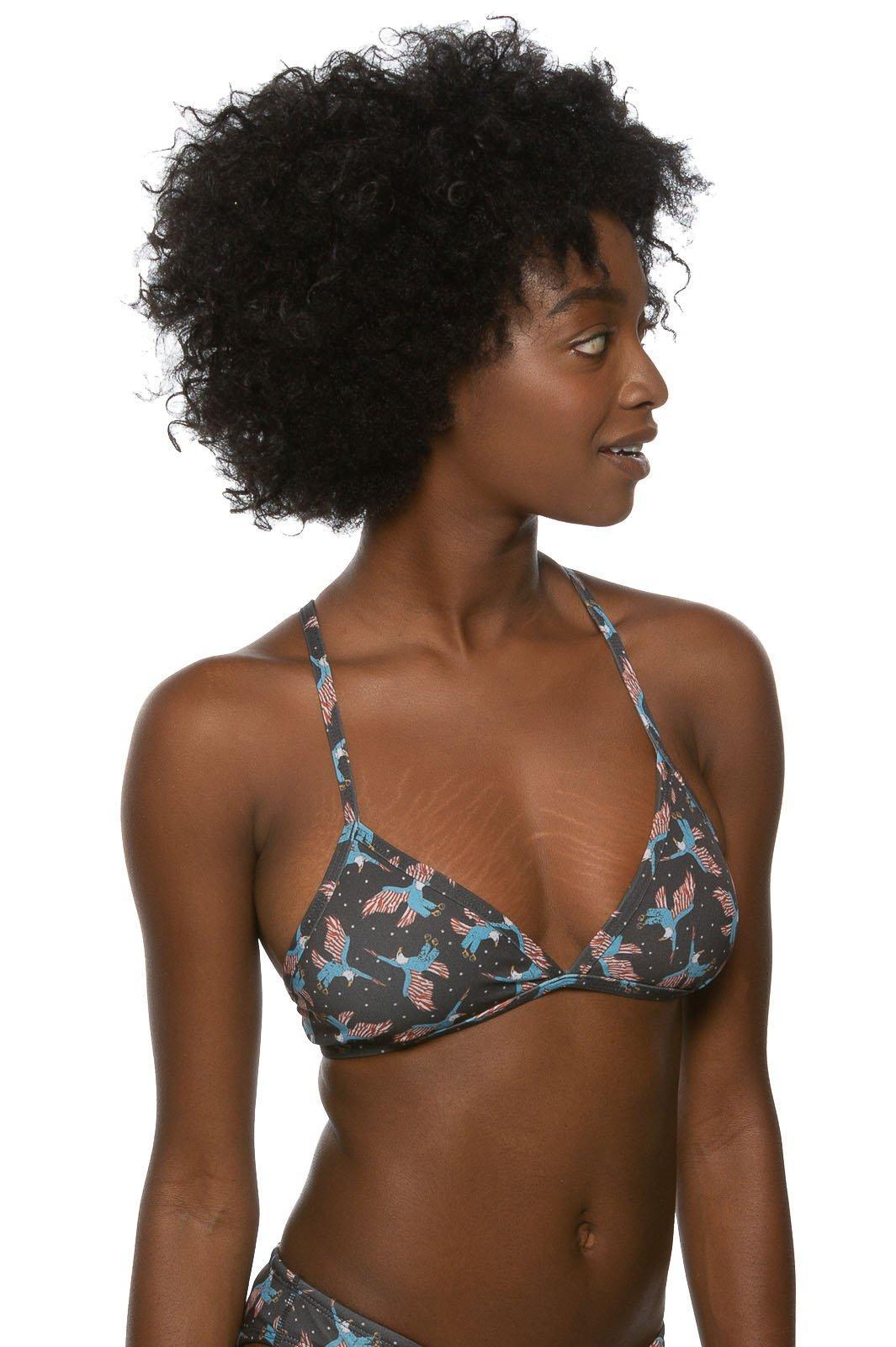 Triangle Bikini Top - Prints Product Image