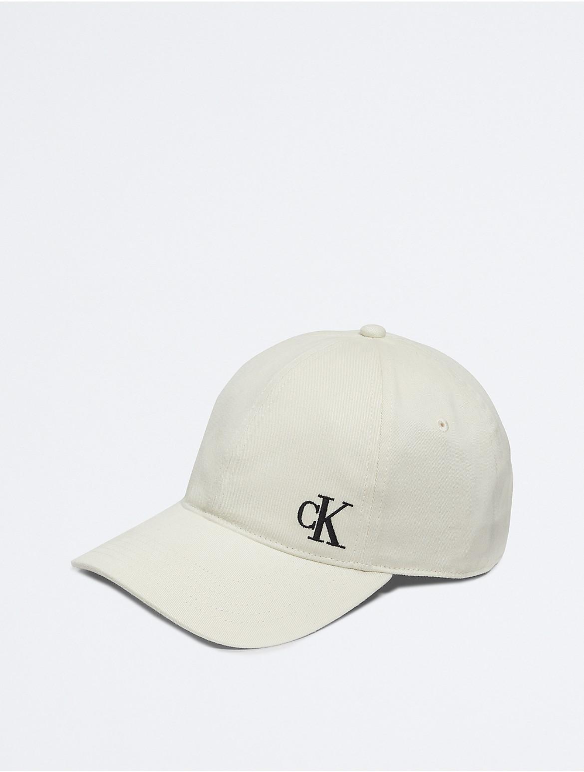 Calvin Klein Men's Brushed Cotton Twill Logo Baseball Cap - Black Product Image