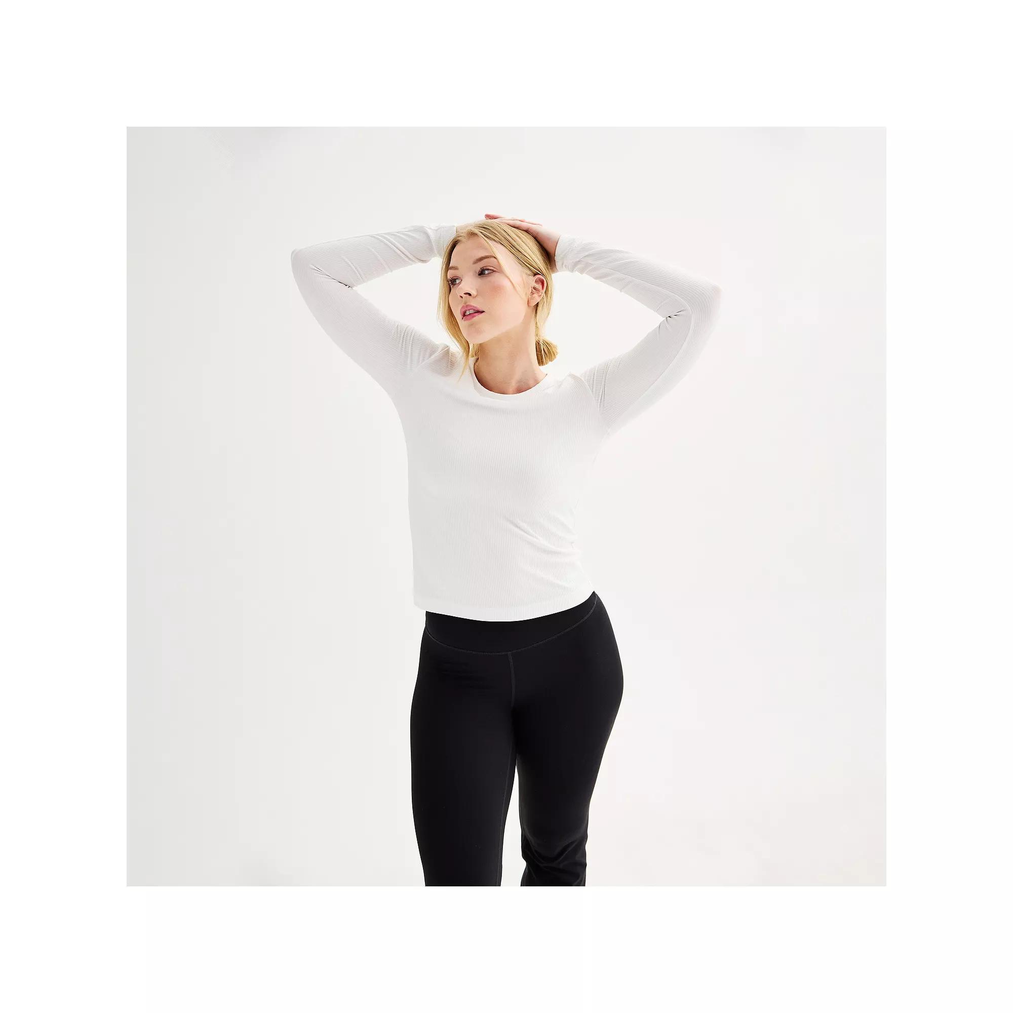Women's FLX Balance Core Long Sleeve Top, Size: XXL, Purple Sherry Product Image