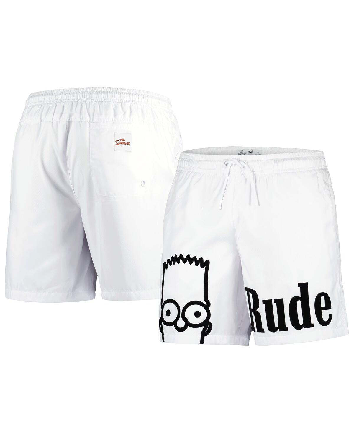 Mens Freeze Max White The Simpsons Shorts Product Image