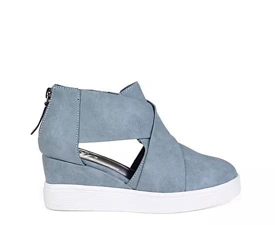 Journee Collection Womens Seena Wedge Sneaker Product Image