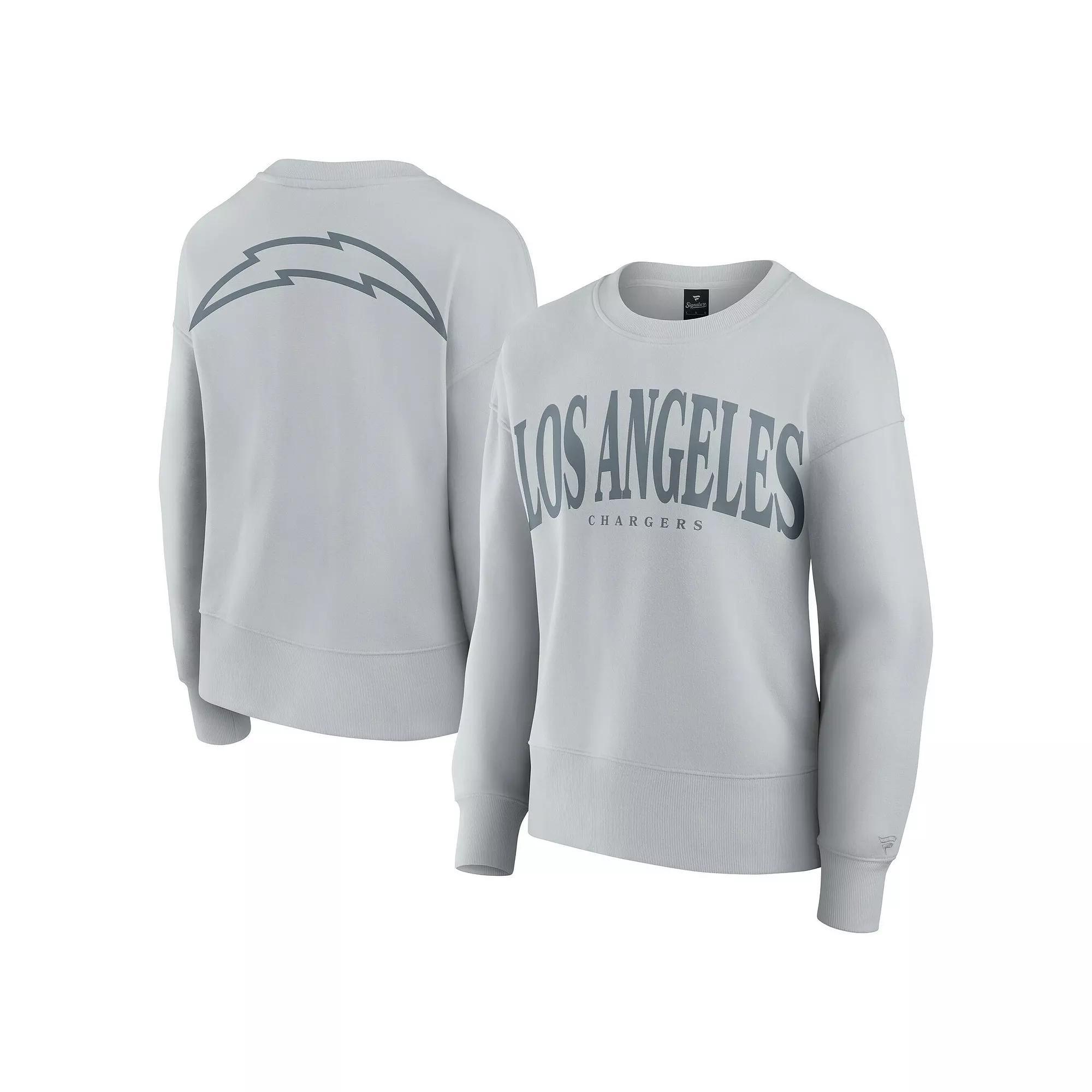 Women's Fanatics  Gray Tampa Bay Buccaneers Elements Pullover Sweatshirt, Size: Medium, Grey Product Image