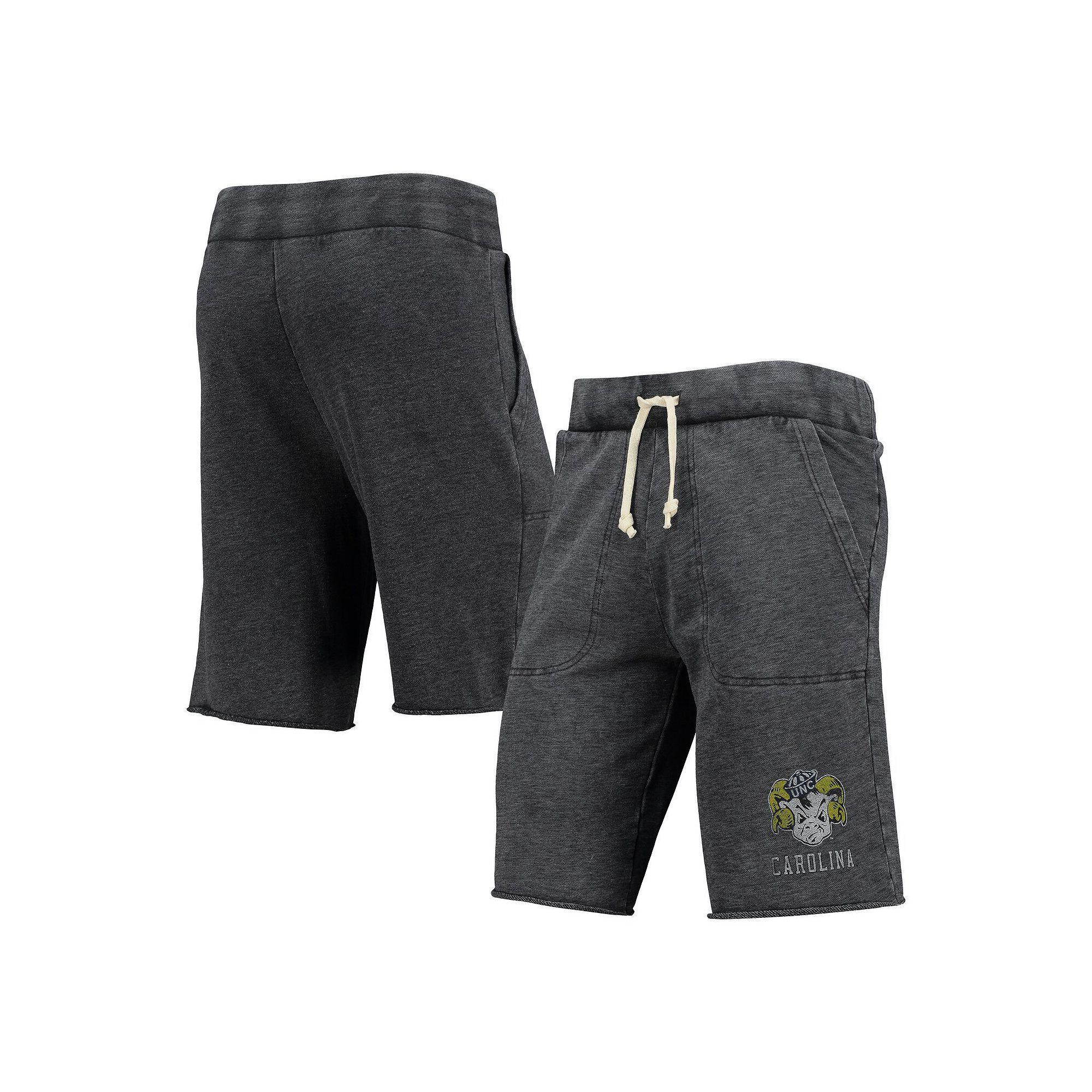 Mens Heathered Black Alternative Apparel North Carolina Tar Heels Victory Lounge Shorts Product Image